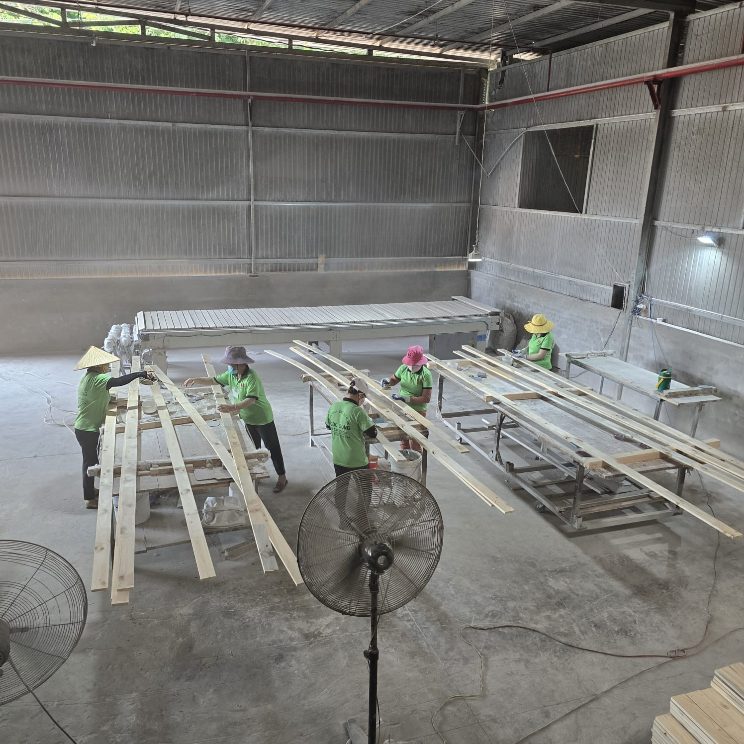 Upwood Products team at work